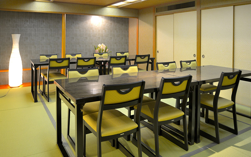 4種類の宴会スタイルから選べます