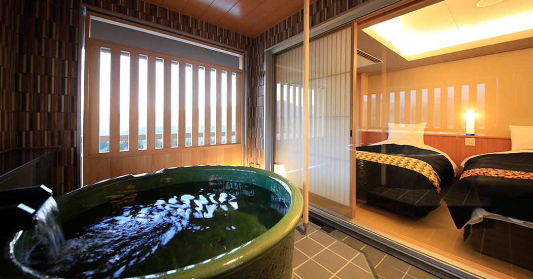 附带温泉露天温泉的客房