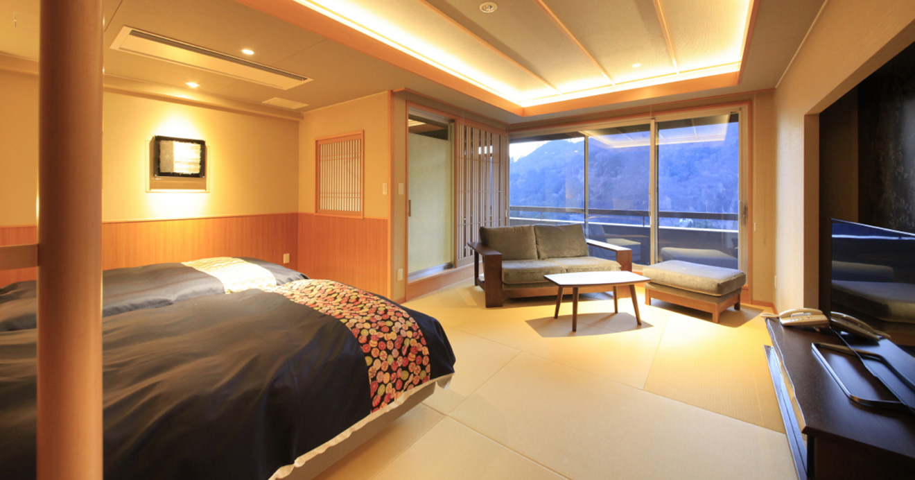 露天風呂付客室M 1