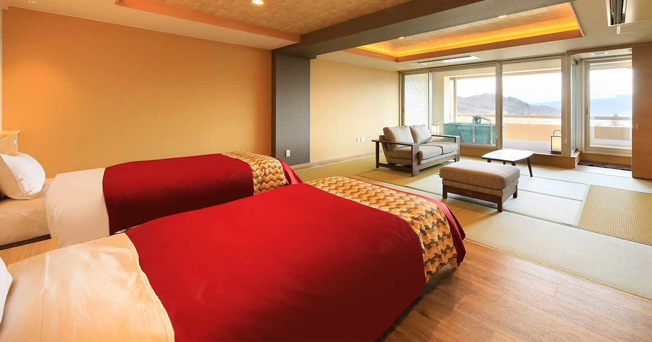 露天風呂付客室Z天空 1