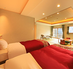 和室12帖+2シモンズベッドR2サムネイル