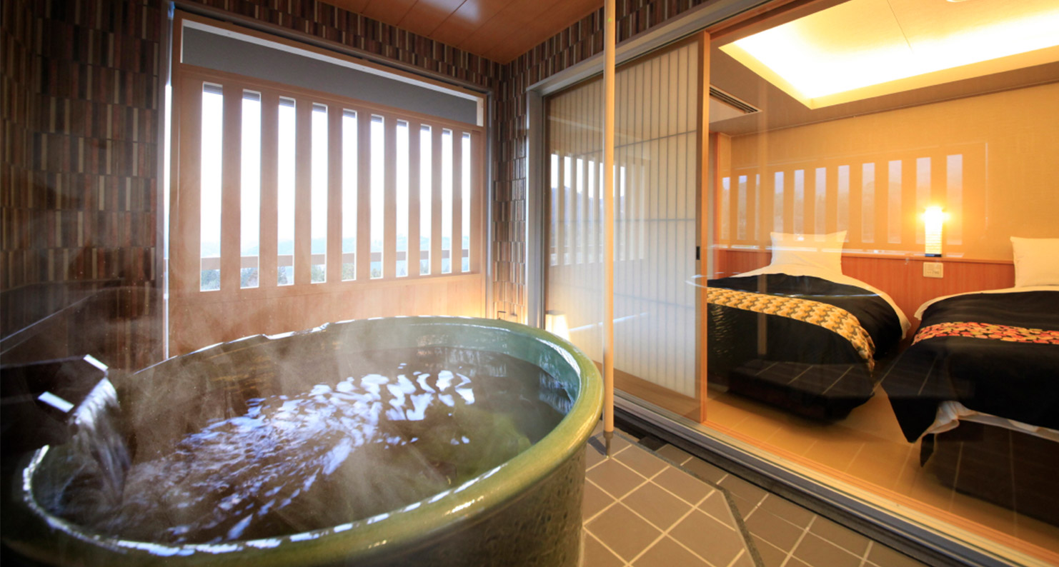 >露天風呂付客室