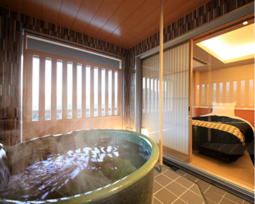 露天風呂付客室